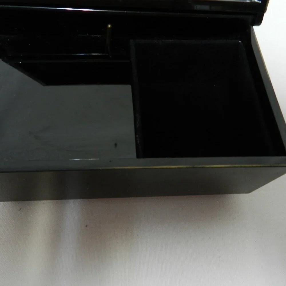 The San Francisco Music Box Company Vintage Peacock Trinket Japan NOT Working